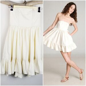 CURRENT/ ELLIOT garden tea party natural chambray